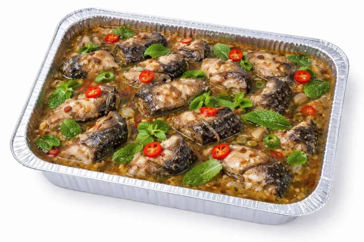 Catfish Pepper Soup and Yam