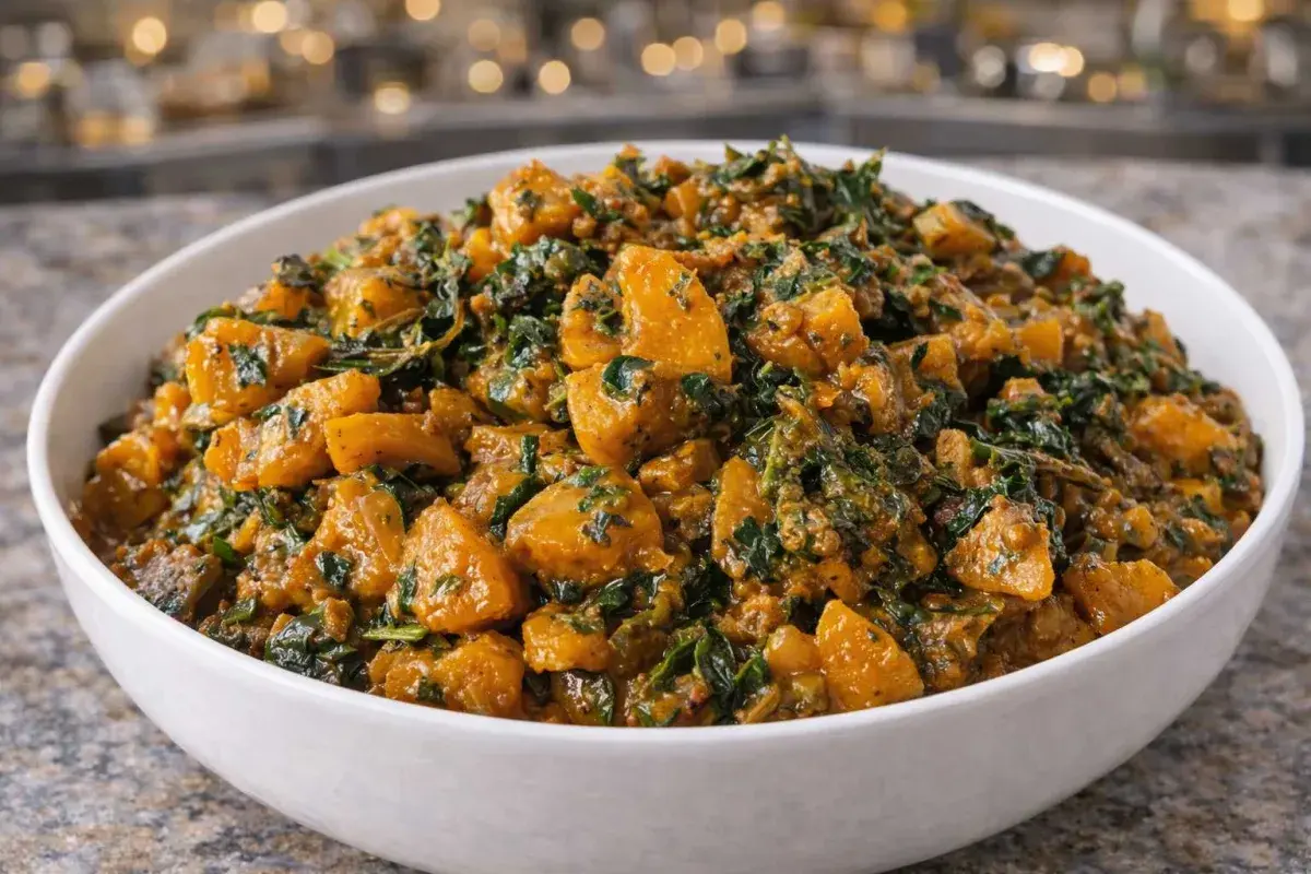 Keke-fia with Spiced Protein