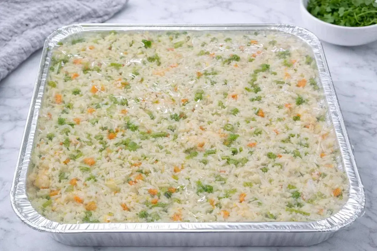 Nigerian Fried Rice with Shrimp