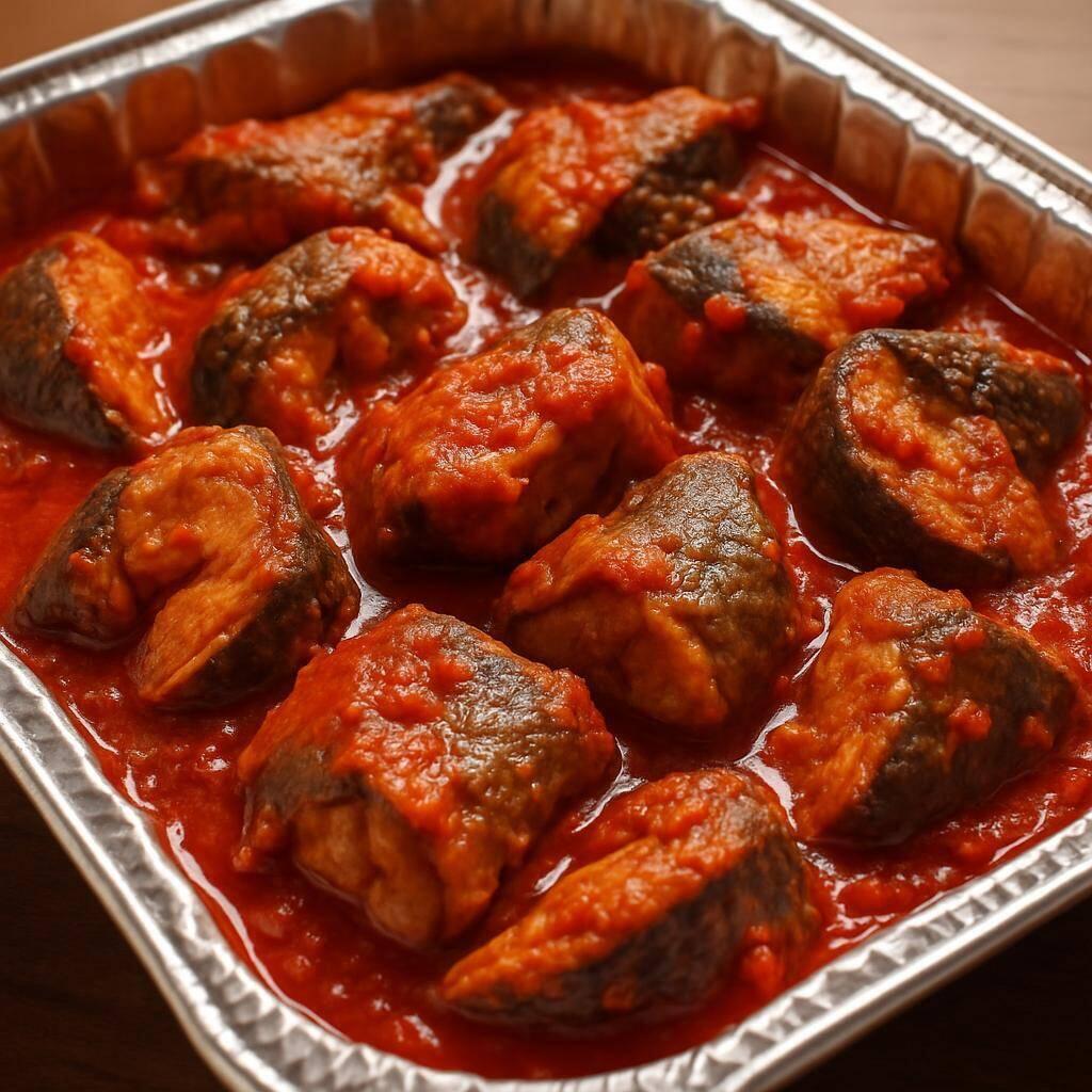 Stewed Atllantic Mackerel